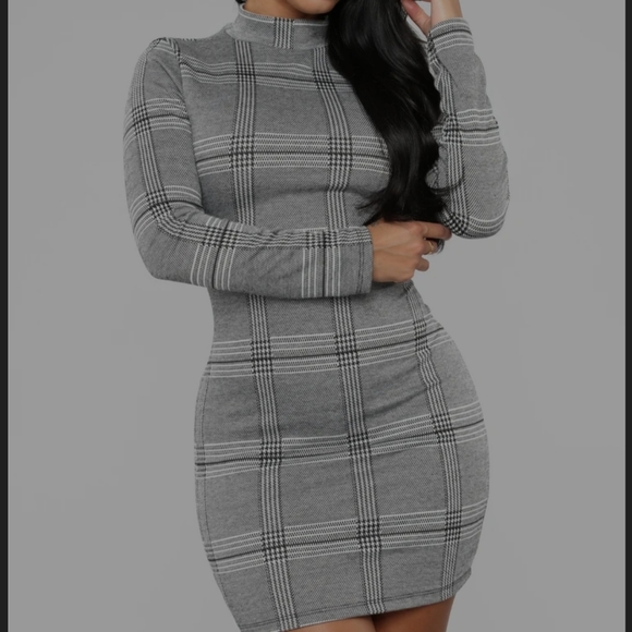 Fashion Nova Dresses & Skirts - Straford Plad Dress
